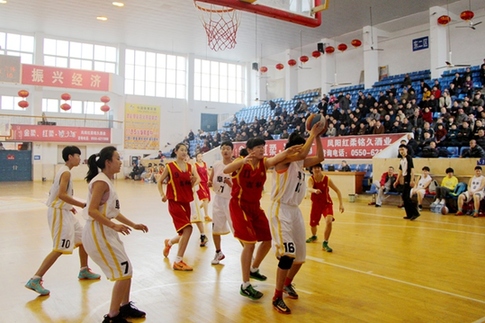 2015全国U17女子篮球赛在凤阳圆满落幕 (图)