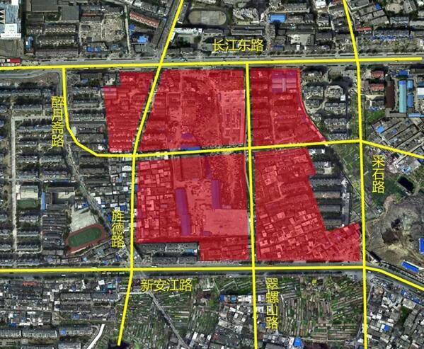 地块五 大众路西地块 地块位置:长江东路与大众路交口西南 占地面积