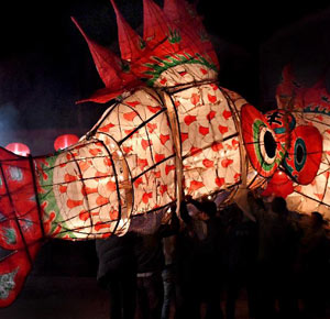 黃山腳下&ldquo;魚會&rdquo;迎元宵