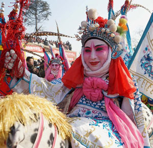 廟會藝人眾生相