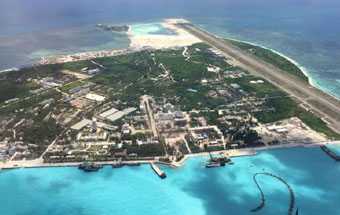 中国扩建永兴岛全貌曝光 机场跑道完工