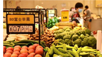 安徽省上月居民消费价格同比上涨1.8%